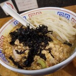 塩そば専門店 桑ばら - あん肝の冷やしつけそば