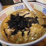 塩そば専門店 桑ばら - あん肝の冷やしつけそば