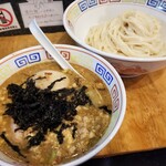 塩そば専門店 桑ばら - あん肝の冷やしつけそば