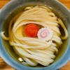 手打ちうどん 上を向いて