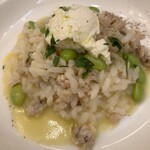 リストランテ ラ チャウ - おまかせのコースの締めのリゾット