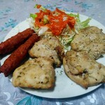 The Kitchen&CAFE - マライティッカ4P、シークカバブ2P