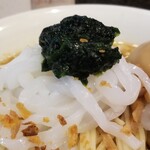 塩そば専門店 桑ばら - イカの肝と生海苔の冷やし和えそば