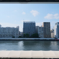 Anchor Ryogoku Riverside - 店舗前の隅田川です