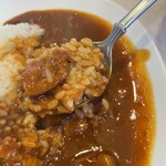 カレー堂 - 牛肉と共に