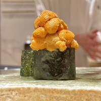 鮨 四心 - 盛り過ぎな雲丹