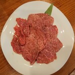 焼肉正 - 和牛上赤身(塩・２人前)