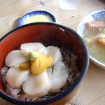 間宮堂 - 灯台丼とかに汁_間宮堂