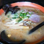 らぅめん無双 - とんこつ味噌ラーメン