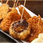 Huge fried shrimp/ Fried Skewers set (8 pieces)