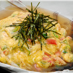 Japanese-style crab ball rice