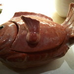 日本橋笈川 - 2013.9　鯛の器