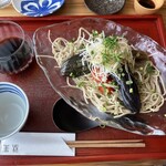 Kyourin - 揚げ茄子おろし蕎麦　1,485円　蕎麦は、十割そば