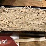 中村麺兵衛 - 海老天丼とそば冷　990円（そば）