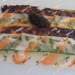 イグレック アサイ - 前菜1 イワナと野菜のマリネ