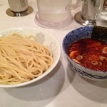 頑者 - 辛つけめん玉子♡ 　もちろん大盛り♡　