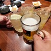 Hakata Gyouzaya Roku Maru San - ビールで乾杯♪