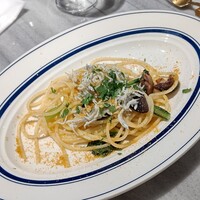 GRIGLIA Pagina - 2023.08.釜揚げシラスペペロンチーノスパゲッティ