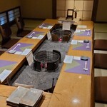 九つ井 - 離れ室内