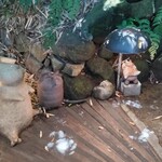 九つ井 - 離れまでの小路の陶芸