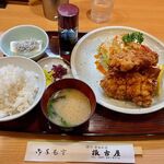 根古屋 - からあげ定食　1430円