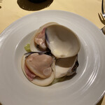 ピアット スズキ チンクエ - 大蛤のパスタ