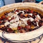Sichuan-style pork stew (braised meat pieces)