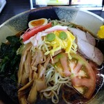 中華麺房 東龍 - テッペン☆のトッピング⤴️は「枝豆」