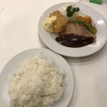 Resutoran Katsura - A料理1100円、ライス大盛+50円