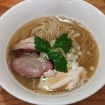 オカモト醤油ヌードル - 煮干しラーメン800円