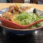 丸亀製麺 - 【2023.8.21(月)】鬼おろし鶏からぶっかけうどん（並盛）790円→760円