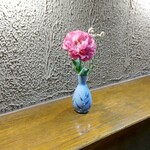 芸州 - テーブル横のお花です。