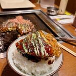 ぼて福 - 豚玉天　715円