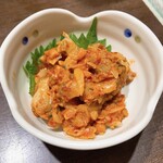 三酉屋 - あさりのチャンジャ385円