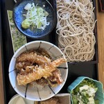 ながら長生庵 - 天丼セット