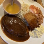 洋食クッチーナ - ハンバーグ