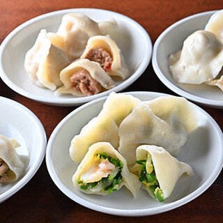 The original menu “Shin Gyoza / Dumpling” that combines the best of Japan and China is attractive