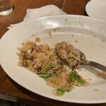 リュリュ - 牛肉としそのバターライス半熟玉子のせ