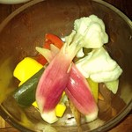 オリエンタルレシピカフェ - 有機野菜のピクルス
            