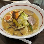 旭川らーめん かかし - 特製味噌牛乳ラーメン