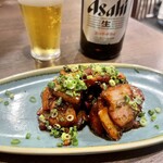 四川 郷土菜 シャンバァロウ - 重慶式バラ肉クミンチャーシュー 800円