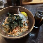 モーゼ - 明太子＋あさり＋しめじとランチサービスのアイスコーヒー