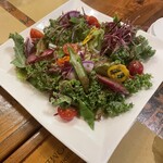 ピッツェリア パーレンテッシ - 有機野菜のサラダ