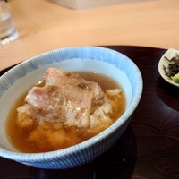 天ぷらnuu nuu - 鯛茶漬け