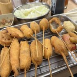 元祖串かつ だるま 通天閣店 - 