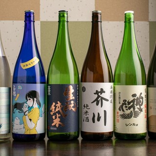 为您准备了种类丰富的酒日本酒与练天妇罗和关东煮是绝配!