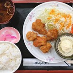 東山ガーデン - 唐揚げ定食