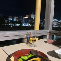 藁焼きと水炊き 葵 - ナスの揚げ浸し