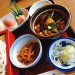 和風レストラン　とき - つけ麺寿司セット アップ！