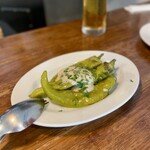 パラダイス ピザ - 万願寺とうがらしのマリネ　スターターにピッタリ！